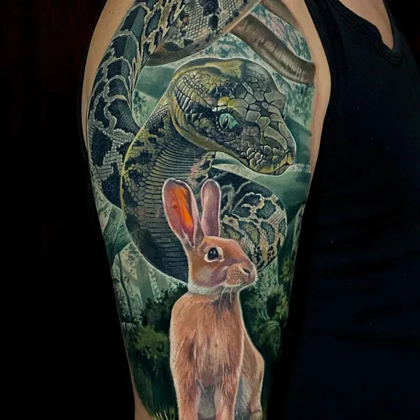 Realism tattoo by Vladimir Shatsky in Краснодар