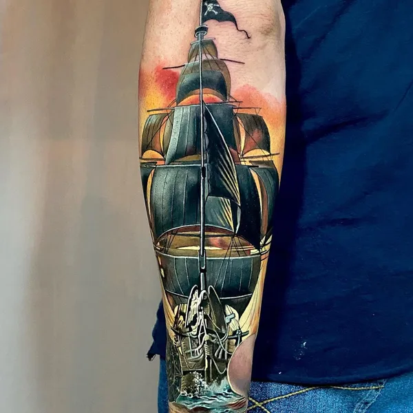 Realism tattoo by Vladimir Shatsky in Краснодар