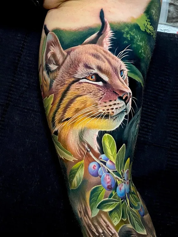 color realism татуировка на full sleeve #63287 | Тату мастер Vladimir Shatsky
