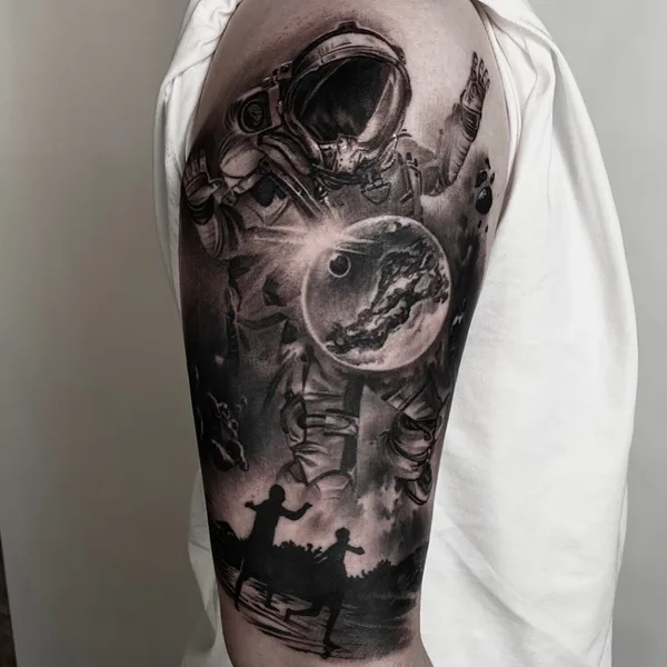 Реализм tattoo by B-Grey aka Aivars Liepa in Oslo