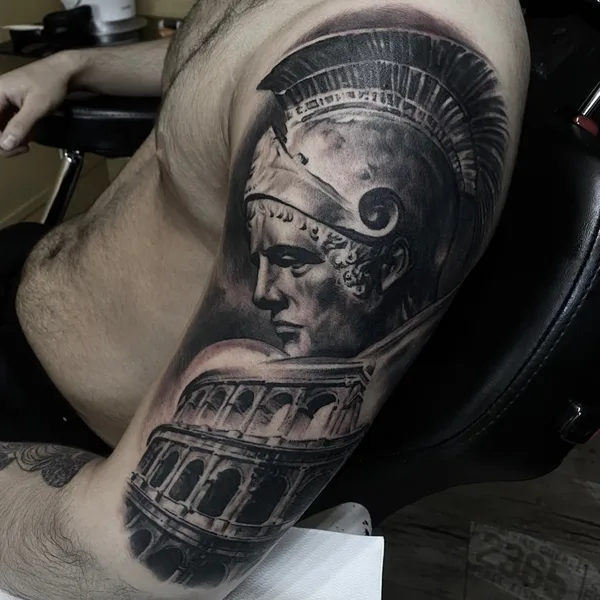 Реализм tattoo by B-Grey aka Aivars Liepa in Oslo