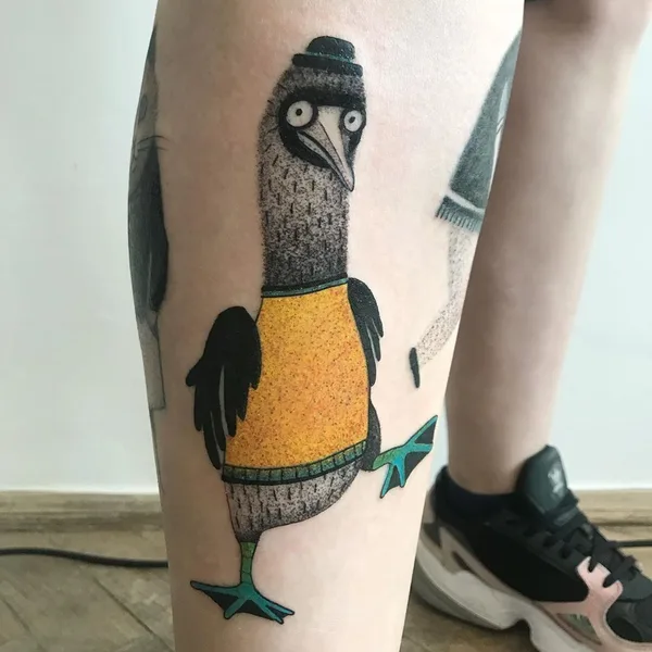Author's Style tattoo by Wujek in Poznań
