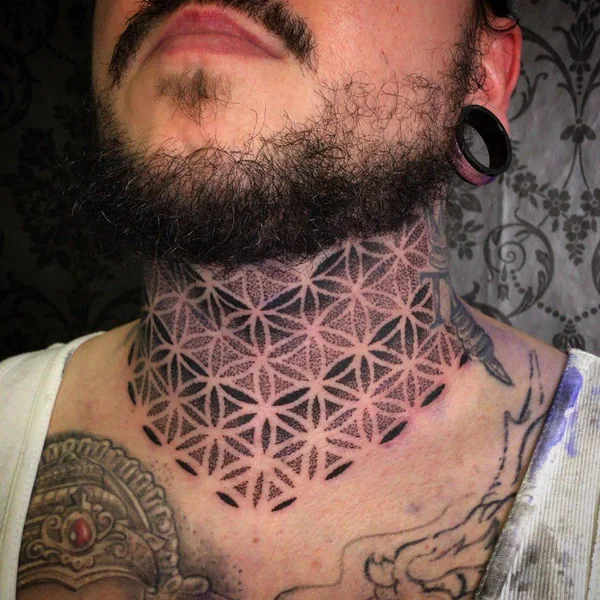 Dotwork tattoo by Deryn Twelve