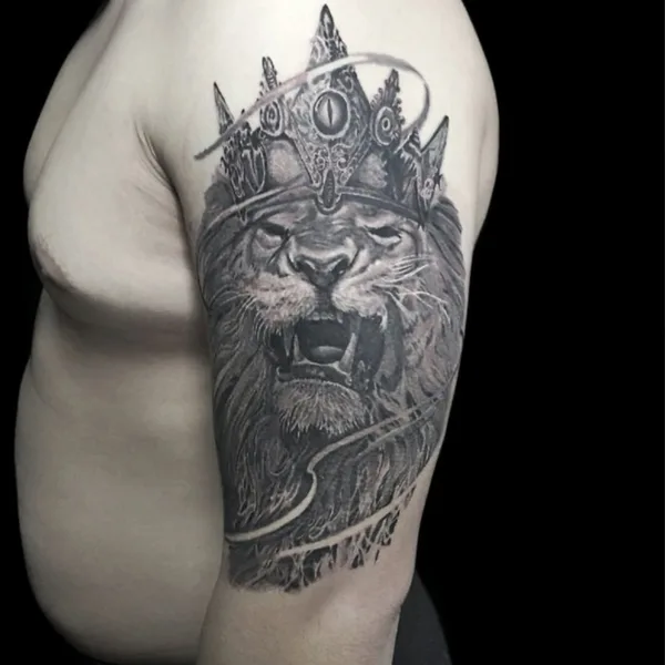 Realism tattoo by Vic Nikkarinen in Новосибирск