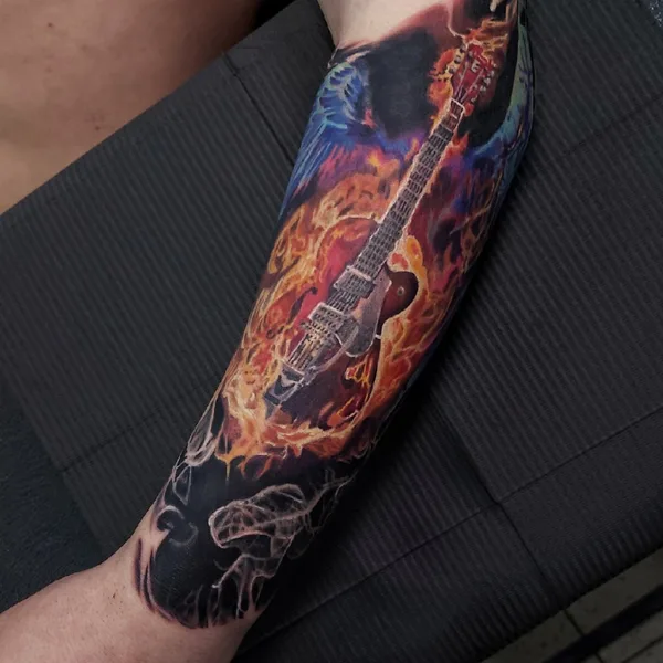Realism tattoo by Vic Nikkarinen in Новосибирск