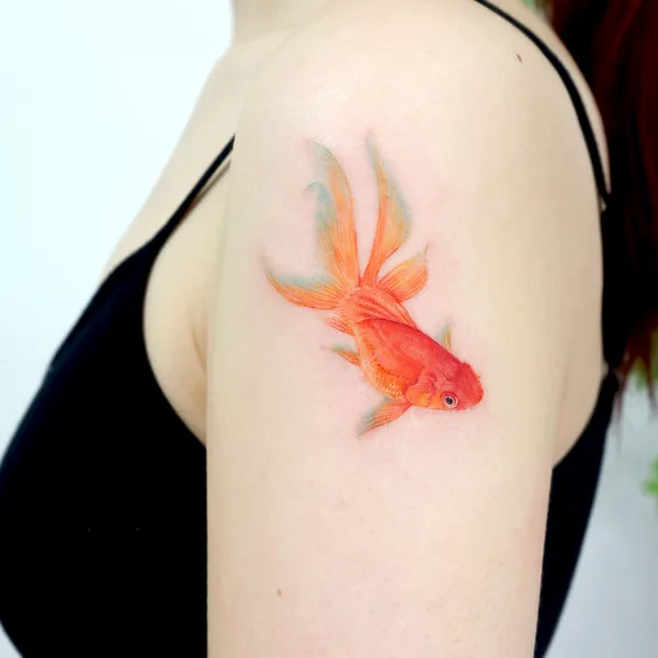 Botanical tattoo by Eunyu in Seoul