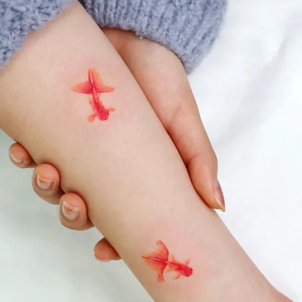 Botanical tattoo by Eunyu in Seoul