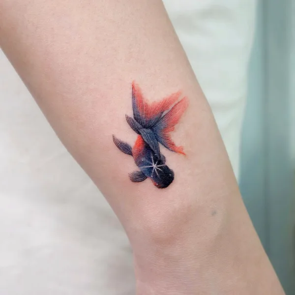 Botanical tattoo by Eunyu in Seoul