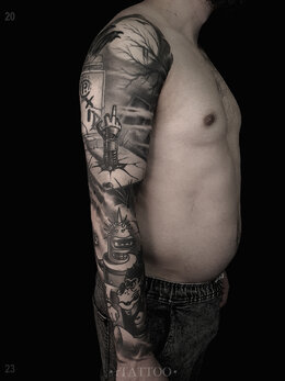Graphic tattoo