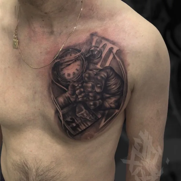 Realism tattoo by Alexey Sviridenko in Уфа