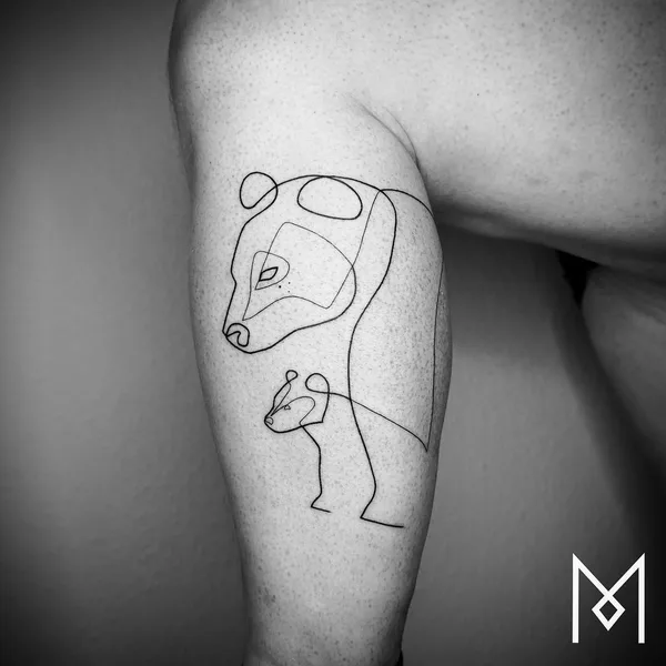 Author's Style tattoo by Mo Ganji in Berlin