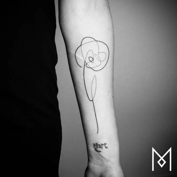 Author's Style tattoo by Mo Ganji in Berlin