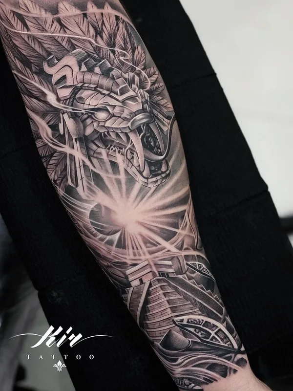 black and grey black and grey Tatuagem em forearm #55151 | Tatuador kir_tattoo