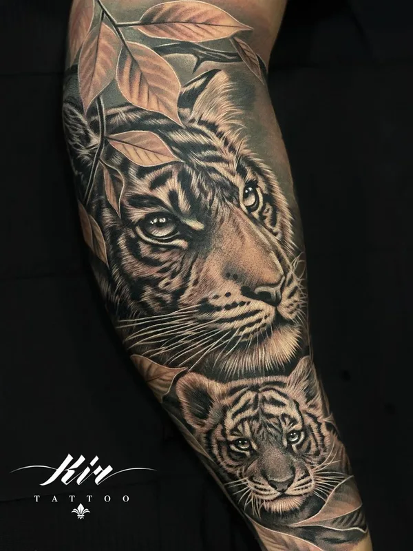 black and grey realism Tatuagem em forearm #55153 | Tatuador kir_tattoo
