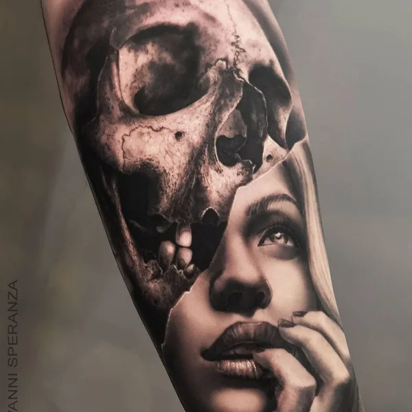 Realism tattoo by Giovanni Speranza in Vicenza