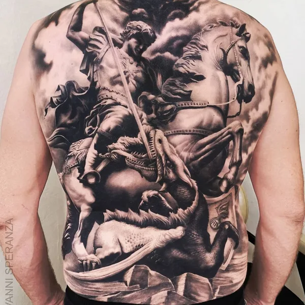 Realism tattoo by Giovanni Speranza in Vicenza
