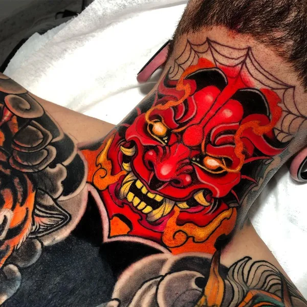 Neo Traditional tattoo by Dilan Pineda in Bogotá