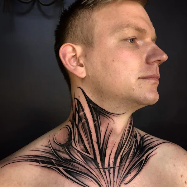Lettering tattoo by Paul Soul in Gdańsk