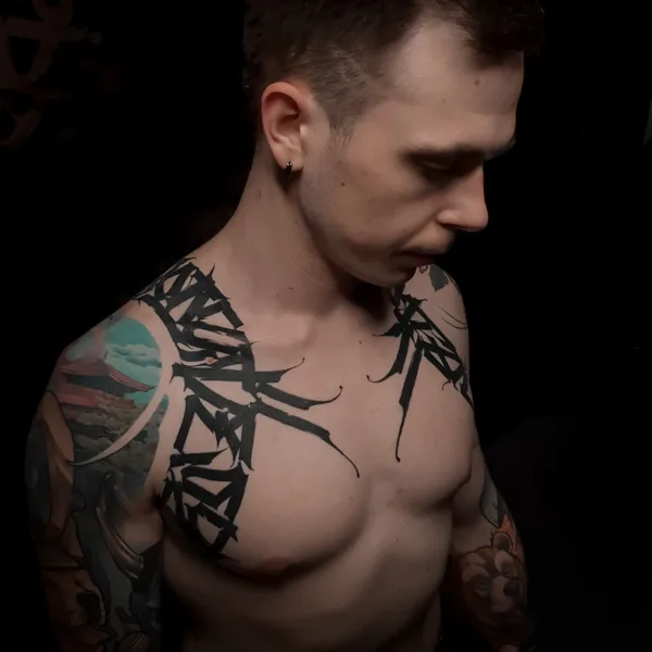 Леттеринг tattoo by Игорь Климин in Москва