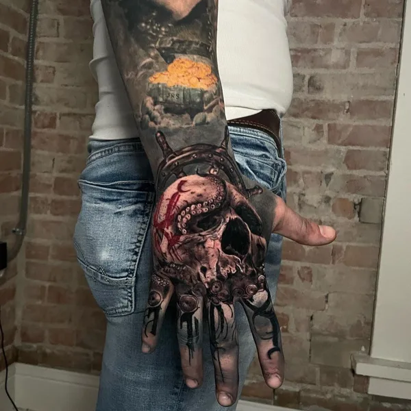 Surrealism tattoo by Autumn Hudson in Grand Junction