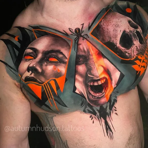 Surrealism tattoo by Autumn Hudson in Grand Junction