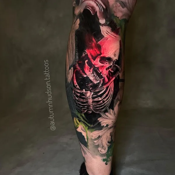 Surrealism tattoo by Autumn Hudson in Grand Junction