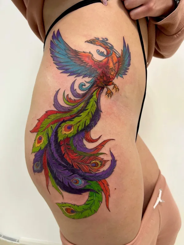 female color illustrative Tatuaggio su hip #71514 | Tatuatore Дмитрий Бутченко