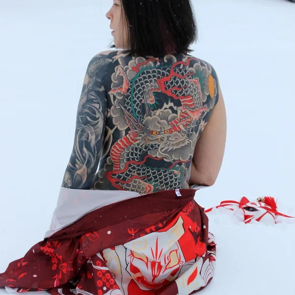 Japanese tattoo by Thomas Piñeiro in Erlangen