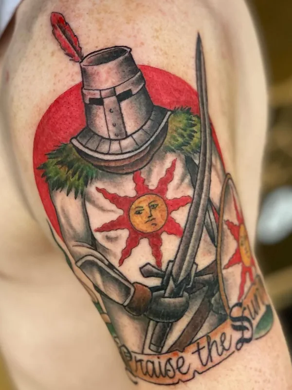 color neo traditional татуировка на upper arm #57497 | Тату мастер Matthew Gibson