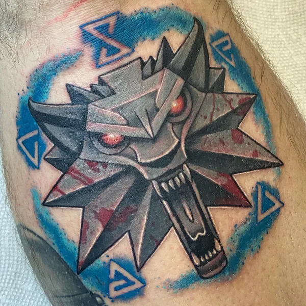 Traditional tattoo by Matthew Gibson in Oklahoma City