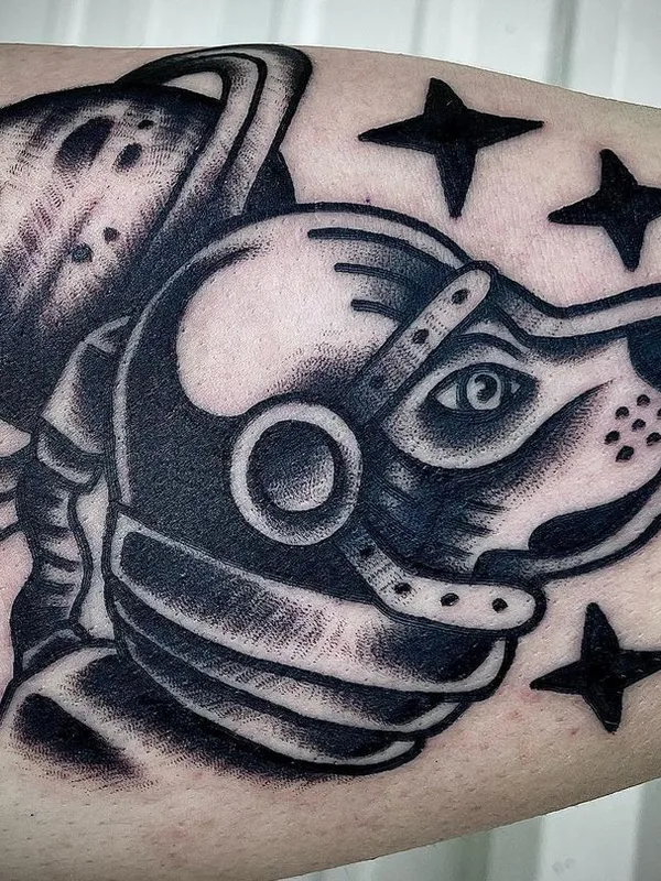 black and grey blackwork татуировка на forearm #57508 | Тату мастер Lazlow