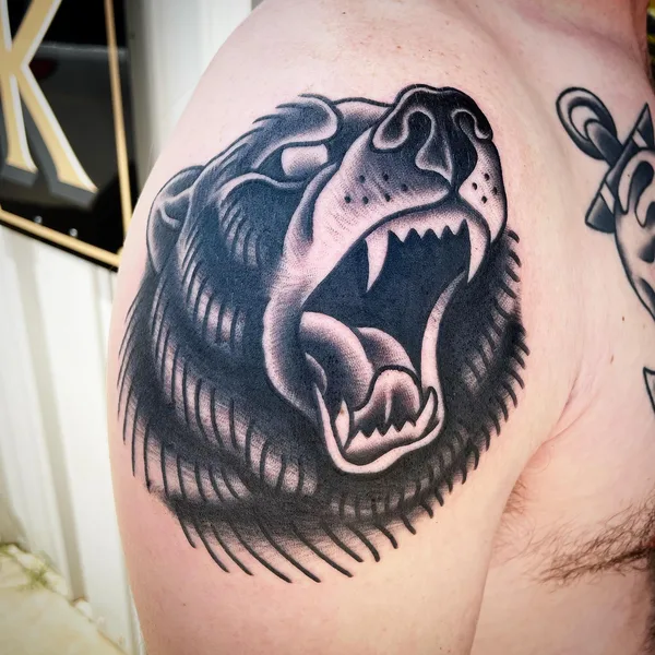 Old School tattoo by Lazlow in Oklahoma City