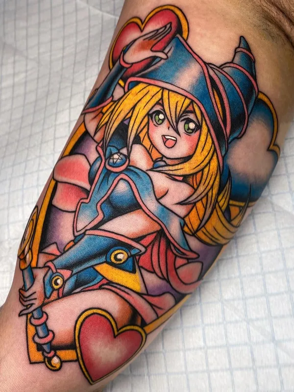 color anime Tatuagem em forearm #57539 | Tatuador Amber Elise