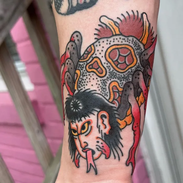 Oriental tattoo by Jason Eisenberg in Charleston
