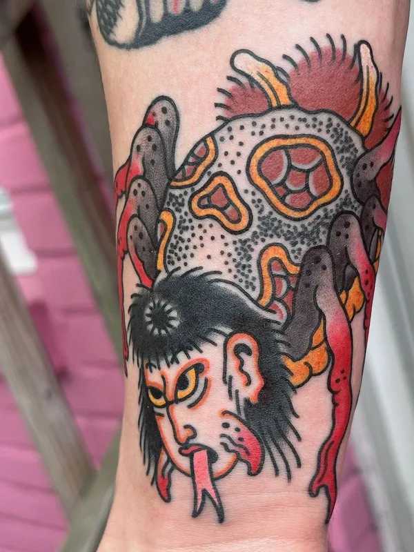 color neo traditional Tatuaggio su forearm #57554 | Tatuatore Jason Eisenberg