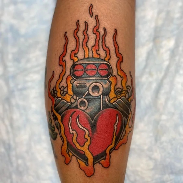 Oriental tattoo by Jason Eisenberg in Charleston