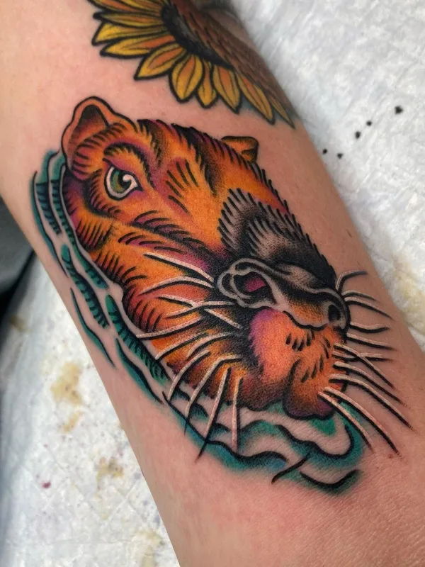color neo traditional Tatuaggio su forearm #57559 | Tatuatore Christian Elias