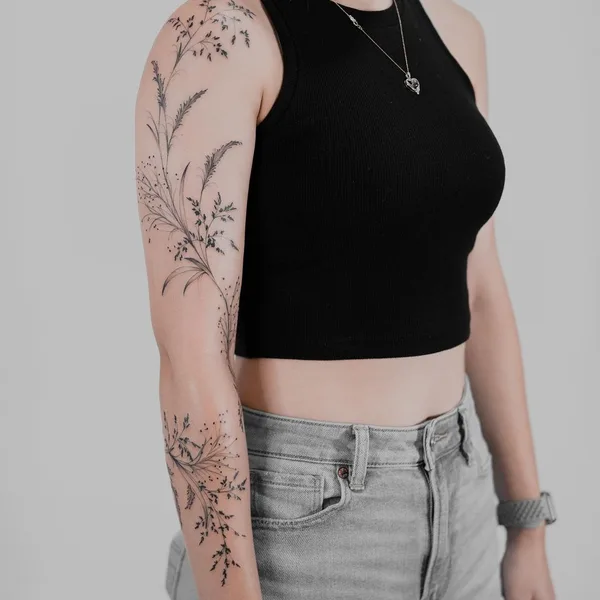 Feminine tattoo by Mr Marek in Nashville