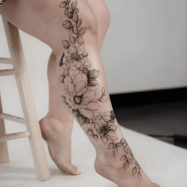 Feminine tattoo by Mr Marek in Nashville