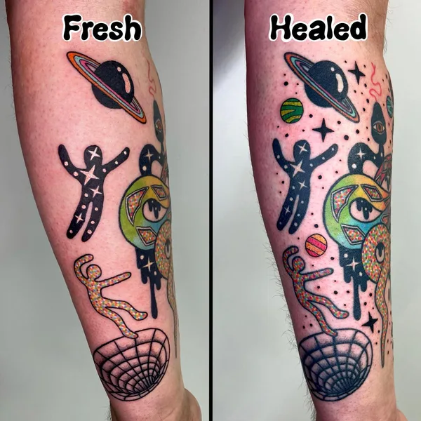 Author's Style tattoo by Deryk Webb in Nashville