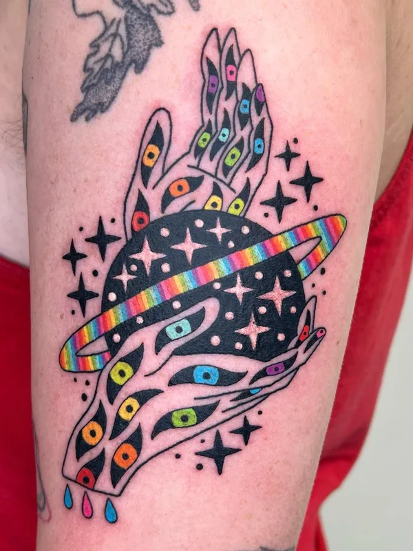 color illustrative tatouage sur forearm #57584 | Artiste tatoueur Deryk Webb