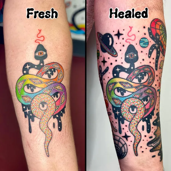 Author's Style tattoo by Deryk Webb in Nashville