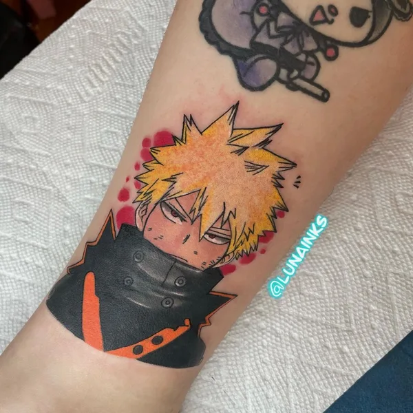 Illustrative tattoo by Luna Snow in Murfreesboro