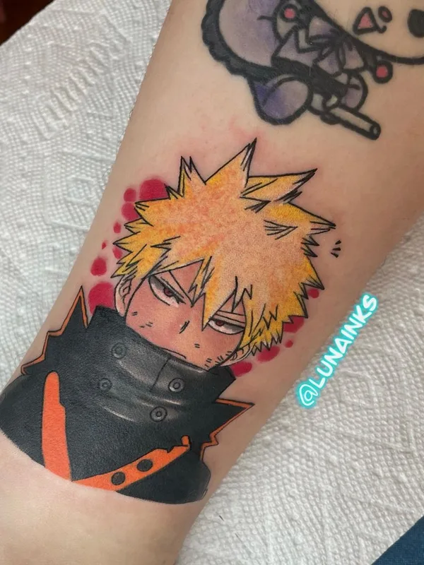 color anime Tatuagem em forearm #57603 | Tatuador Luna Snow