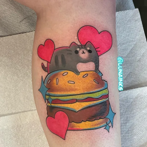 Illustrative tattoo by Luna Snow in Murfreesboro