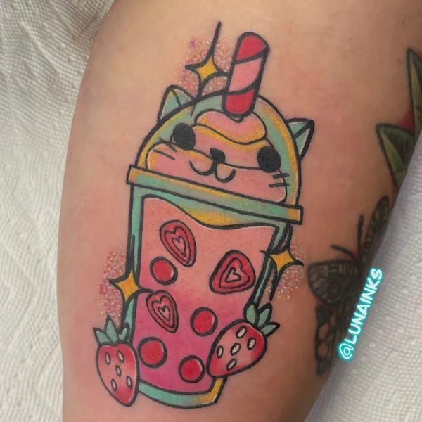 Illustrative tattoo by Luna Snow in Murfreesboro
