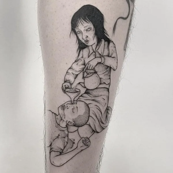 Графика tattoo by weepandforfeit in Malmö
