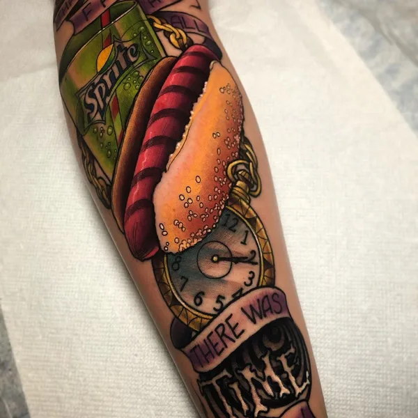 Neo Traditional tattoo by Jeff Saunders in Penndel