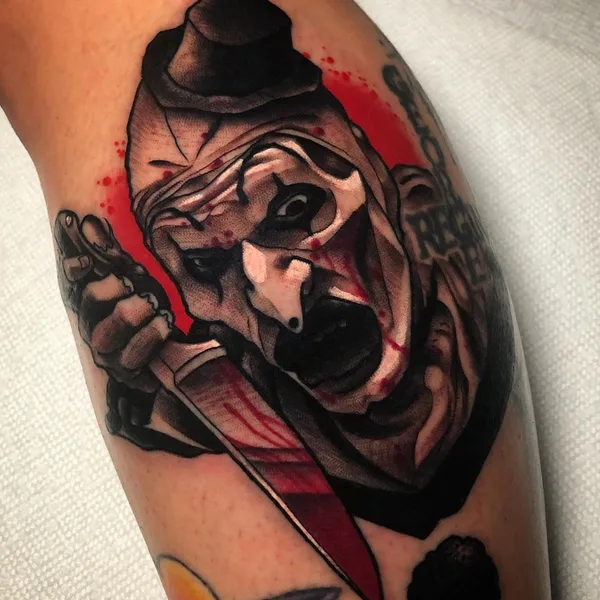 Neo Traditional tattoo by Jeff Saunders in Penndel