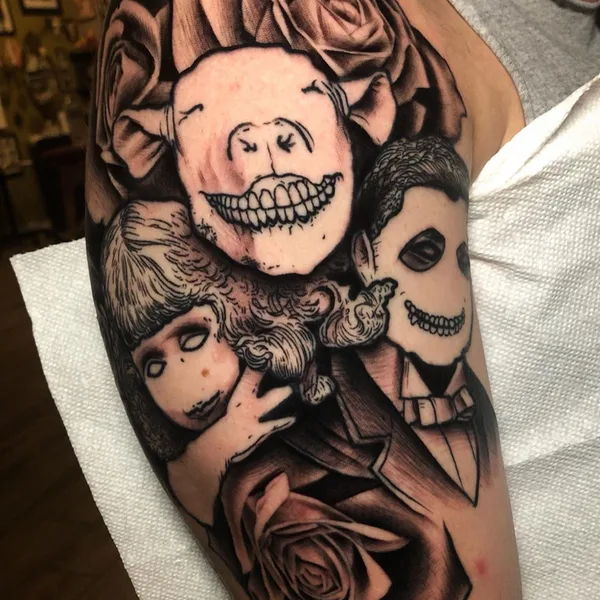 Neo Traditional tattoo by Jeff Saunders in Penndel